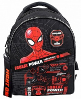 Рюкзак Hatber 37*25*17см Primary School Человек-паук полиэстер светоотражающий 2 отделения 2 кармана