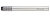 Удлинитель-держатель для карандаша металл серебряный Сонет 2071291394