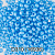 Бисер GAMMA 10/0 50 г 1-й сорт непрозрачный "керамический" D310 синий