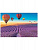 Алмазная мозаика 40*50 Воздушные шары над лавандовым полем (холст на подрамнике, полная выкладка)