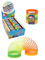 Пружинка игра-слик Весенняя радуга 10*10см 633955