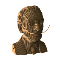 Конструктор сборный бюст Сальвадор Дали 17 см (1)