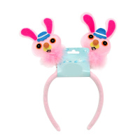 Ободок карнавальный с Зайчиками