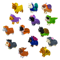 Игрушка антистресс прокачка для собачки серия 2, тянущиеся собачки в костюмчиках 10см 352438