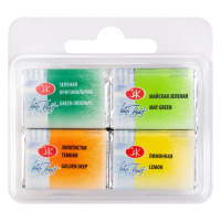 Краски аква 4цв Белые ночи Микс №4 в кюветах 191412083