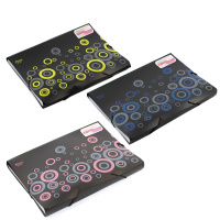 Папка-портфель А4 13 отд резинка Black C