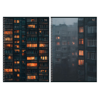 Тетр А4 96 л клет спираль Архитектура 06286