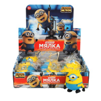 Игрушка антистресс супер мялка Желтый монстрик со светом супер жим