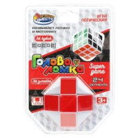 Игра логическая Змейка 12*18*6см + кубик 3х3 играем вместе 347642