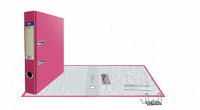 Папка арочная PVC/бумага А4 50мм Розовый Expert