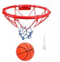 Набор для игры в баскетбол Профи щит 22см металл мяч игла для насоса крепление 644223