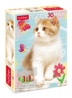 Пазлы 30 Пушистый котик maxi