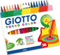 Фломастеры 36цв Giotto Turbo Color Fila 071600