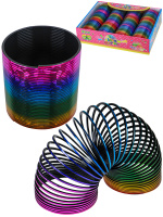 Пружинка радуга Вечеринка 6.5см 