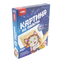 Картина из пайеток Котёнок Ап-043