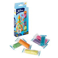 Тесто-пластилин 6 цветов. Маршмеллоу цвета