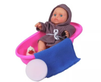 Кукла 22см карапуз в ванночке 172532