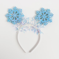 Ободок карнавальный Снежинки 5010792