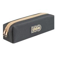 Пенал 2 отд без наполнения 20*7*6,7 см Нет Зубрежке Серый 68376