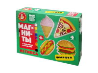 Магниты из гипса под роспись Фастфуд 04965