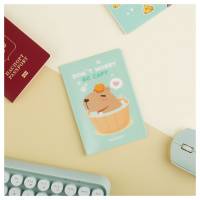 Обложка на паспорт MESHU "Capybara", ПВХ, 2 кармана