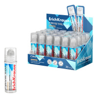 Клей силикат ErichKrause Crystal, повышенной прозрачности, 30мл