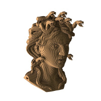 Конструктор сборный бюст Медуза Горгона