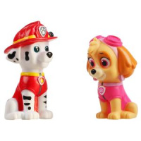 Игрушка для купания капитошка щенячий патруль Маршал+Скай в сетке 303599