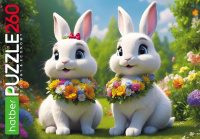 Пазлы 260 Зайчата