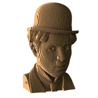 Конструктор сборный бюст Чарли Чаплин 18 см