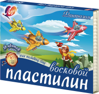 Пластилин 18 цв Фантазия восковой мягкий 315гр 25С1524-08