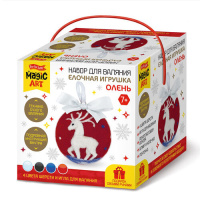 Валяния Ёлочная игрушка Олень 05454