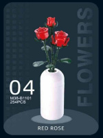 Конструктор пластик Розочки 254 дет