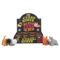 Игрушка антистресс жмяка Собака с песком супер жим 399350