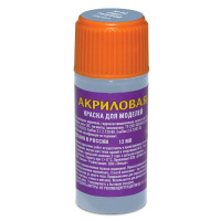 Краска акриловая №02 Серо-голубая 12мл