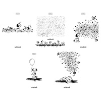Тетр 48 л клет Забавные далматинцы пластиковая обложка 092370