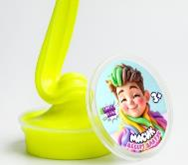 Слайм 120гр десерт для рук Smuzi Boom фиолетовый неон