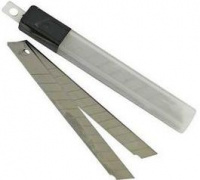Лезвия сменные для ножа 9 мм пласт бокс 10шт 