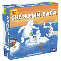 Игра настольная Снежный папа детская 5+ 2-6 игроков 20мин