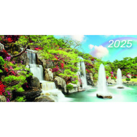 Календарь 2025 домик 220*105 Водопады 8997