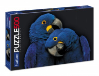 Пазлы 500 Два синих попугая