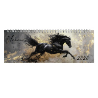 Планинг 2026г 64 л Вороной конь 290*100мм гребень 71581