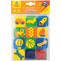 Штамп для творчества набор 10шт Для мальчиков