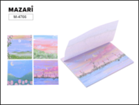 Бумага для заметок клейкая 75*75 мм 20 л М-4766