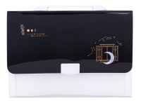 Папка-портфель А4 13 отд Deli 72541