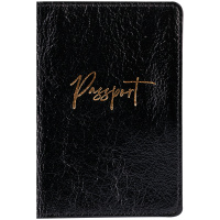 Обложка на паспорт Naples кожа глум тиснение фольгой