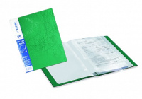 Папка А4 60 вклад 0,7 мм Expert волокно Зеленая