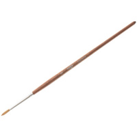 Кисть Колонок 3 круглая короткая ручка Гамма 280618.03.03