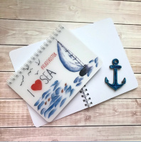 Блокнот Владивосток 04 I love sea (А6 35 л без линовки)