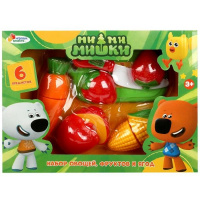 Набор овощей фруктов ягод Ми-ми-мишки играем вместе 357654